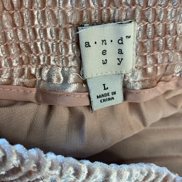 Crushed Velvet Midi Skirt - Picture 5 of 5